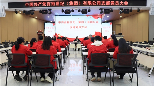 凝心聚力啟新程 砥礪奮進(jìn)譜新篇|中國共產(chǎn)黨百裕世紀(jì)（集團(tuán)）有限公司支部委員會順利召開換屆選舉大會